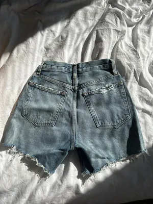 AGOLDE Cutoff Denim Shorts thumbnail 2