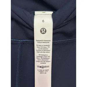 Lululemon Align true navy size 6 leggings 23” brand new authentic thumbnail 5