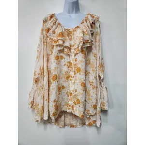 Free People Loretta Printed Tunic Size M B-8 thumbnail 4