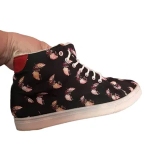 Betty boop SNEAKERS size 9 fashion high top Retro Quirky Graphic thumbnail 2