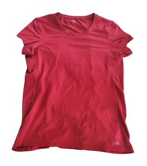 Alo Yoga CoolFit Women's Red/Pink Athletic Top – Size Large thumbnail 1