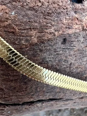 18K Gold Plate Snake Charm Holder Necklace Stainless Steel Womens Jewelry Trendy thumbnail 7