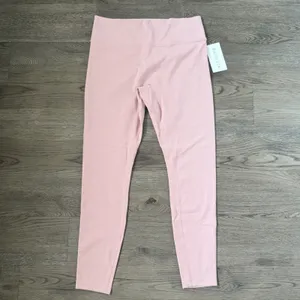 Athleta Intuition Ultra High Rise Cotton Legging Pink Size XL NWT Activewear‎ thumbnail 3