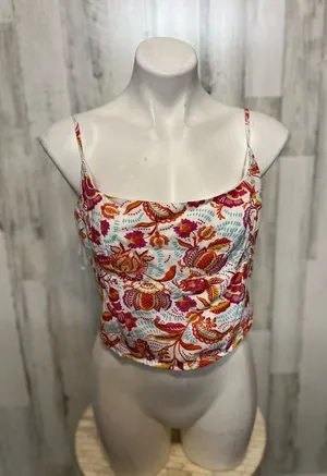 Floral tank top Pink Size XL thumbnail 1