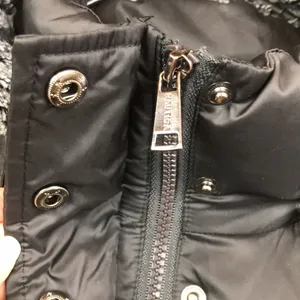 Nautica Women’s Black Puffer Faux Fur Hood Zipper Button-Up Fall Winter Jacket thumbnail 6