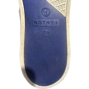 ROTHY'S The Sneaker Camo Slip On Womens Black Gray Casual Comfort Shoe 7.5 S11-6 thumbnail 6
