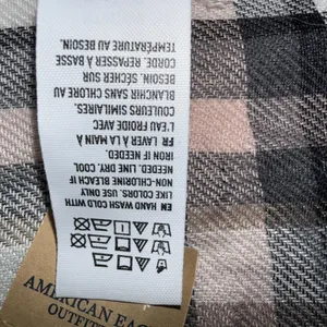 American Eagle Outfitters Scarf Black White Plaid Oversized Acrylic Scarf‎ NWT thumbnail 5