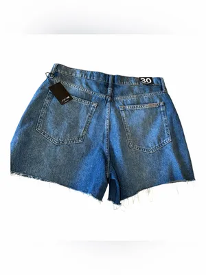 NWT $170 Joe's Raw Hem High Waist Relaxed Denim Shorts 30, DIXIE thumbnail 7