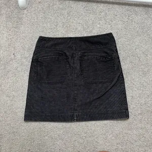 Athleta Dark Gray Vintage Ridge Corduroy Mini Skirt thumbnail 5