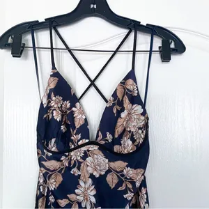 Bec & Bridge Dress‎ Opaline Floral Silk Strap Maxi Cutout Wedding Multi 6 NWT thumbnail 6