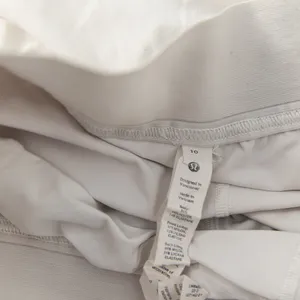 Lululemon Women's Court Rival Athletic High Rise Twirl Athletic Mini Skirt White thumbnail 2