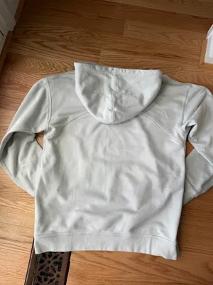lululemon All Yours Hoodie French Terry 100% Cotton Gray - Size 12 thumbnail 6