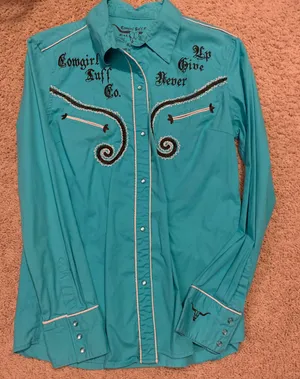 jo&co Cowgirl tuff co Long Sleeve Shirt thumbnail 1