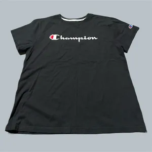 champion black women's tee shirt top medium active round neck athletic thumbnail 1