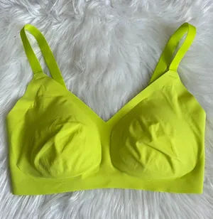 Aerie Smoothez Neon Yellow Bra Women’s Medium thumbnail 1