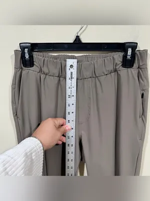 Vuori Miles Ankle Pant Women's Performance Pants Beige / Clay /Willow Grey small thumbnail 8