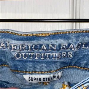 American Eagle Outfitters Artist Crop Super Stretch Jeans Size 8 thumbnail 10