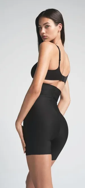 SKIMS- Core Sculpt High Waisted Shorts Black Size L thumbnail 1