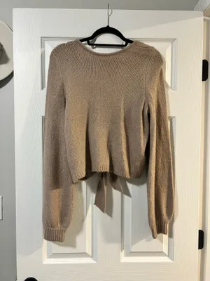 Abercrombie Open Back Sweater thumbnail 1