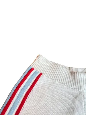 Daily Practice Anthropologie 100% Cotton Stretch Shorts Side Stripes Size XXS thumbnail 3