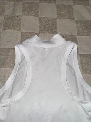 Calia by Carrie Underwood White Sleeveless Mock Neck Tank Top WCG11058 Mens M thumbnail 4