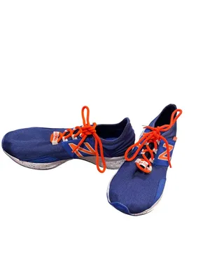 New Balance Roav wms blue orange low running athletic sneakers sz 7 SKU 10-109 thumbnail 2