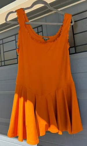 Burnt Orange Wild Fable Dress thumbnail 1
