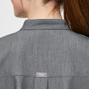 FIGS WXXSW1003 Graphite “Rafaela” Oversized Scrub Top Size XL thumbnail 5