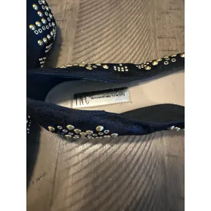 INC International Concepts‎ Black Studded Loafer Flats - Size 81/2 thumbnail 2