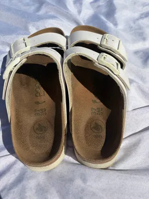 Papillon Papillio by Birkenstock white flex platforms sandals thumbnail 2