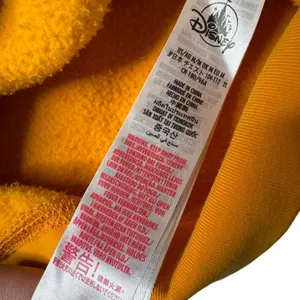 Disneyland 70th Anniversary Vault Collection Yellow Sweatshirt Raglan M thumbnail 7