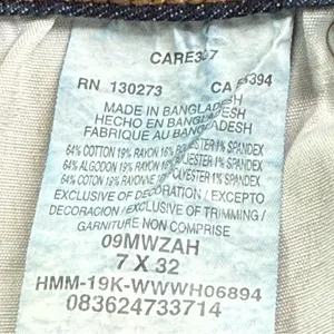 Wrangler Blue Boot Cut Jeans Classic Style Sz 7X32 thumbnail 9