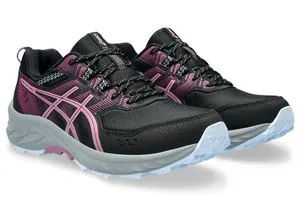 ASICS GEL-Venture 9 Black Soft Berry Women's Trail Running Shoes size 8 thumbnail 1
