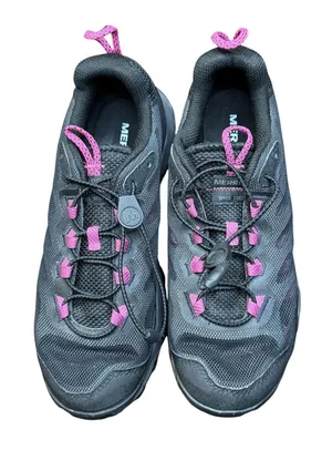 Merrell Shoes Womens Size‎ 10 Gray Pink Speed Strike Trail Running Sneakers thumbnail 1