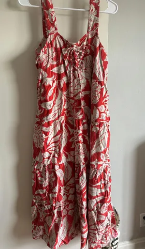Who What Wear Flowery Maxi Dress thumbnail 1