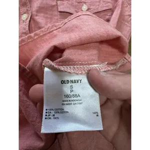 Old Navy Women Size Small Long Sleeve Button Down Shirt Cotton Preppy‎ Classic thumbnail 4