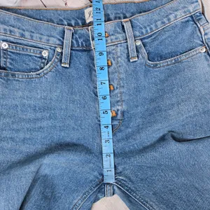 J. Crew‎ Tall Billie Demi Boot Crop Jeans 28T Blue Denim AQ789 High Rise thumbnail 10