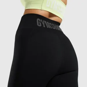 Gymshark Flex Cycling Shorts Black High Rise Biker Shorts Small Logo Biker Short thumbnail 5