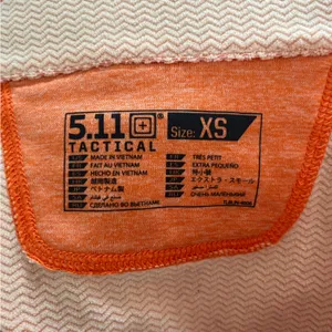 5.11 Tactical Women’s Bright Orange Half Zip Pullover Sweater‎ Size XS thumbnail 4