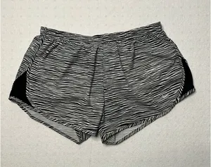 Nike Dri-Fit Running Shorts Women’s Medium Zebra Print Lined Pocket Drawstring thumbnail 1