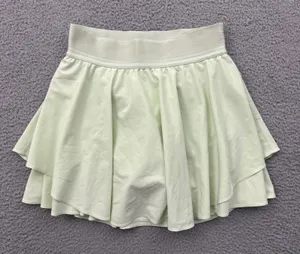 Lululemon Court Rival Skirt Skort High Rise Mint Moment Athletic Women's 4 Tall thumbnail 1