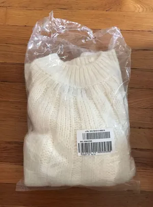 Abercrombie Fuzzy Mock Neck Sweater thumbnail 3