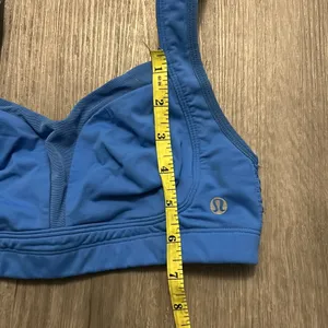 Lululemon Ta Ta Tamer Sports Bra Porcelain Blue thumbnail 5