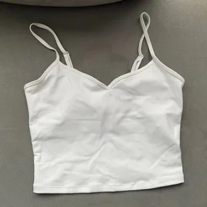 Alo Yoga Airbrush Refined Bra Tank White XS thumbnail 2