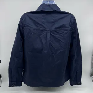 Banana Republic Factory Dark Blue Button Front Utility Shacket Jacket-Size XS thumbnail 5