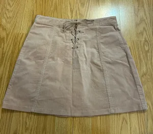Forever 21 Tan/ Beige Courdory Skirt thumbnail 1