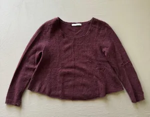 Flared Cashmere Sweater thumbnail 1