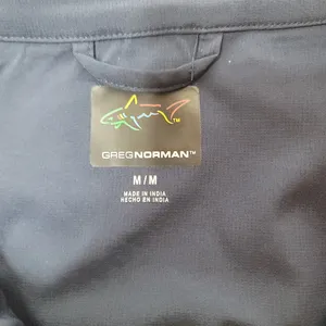 Greg norman size medium navy zip up jacket. thumbnail 4