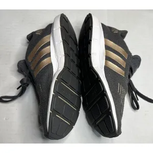 Adidas‎ Swift PRB 698001 Women’s Running Shoes SZ 4.5 Grey Gold Metallic Lace Up thumbnail 6