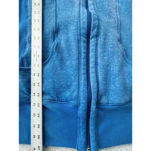 Active‎ Life Women's Long Hoodie Coat XXL Blue Fleece Lined Pockets Open Front thumbnail 8